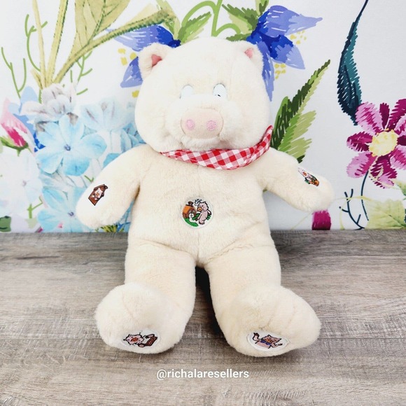 Animal Magic This Little Piggy Plush Pig 16" Talking Sound Interactive - Picture 1 of 10